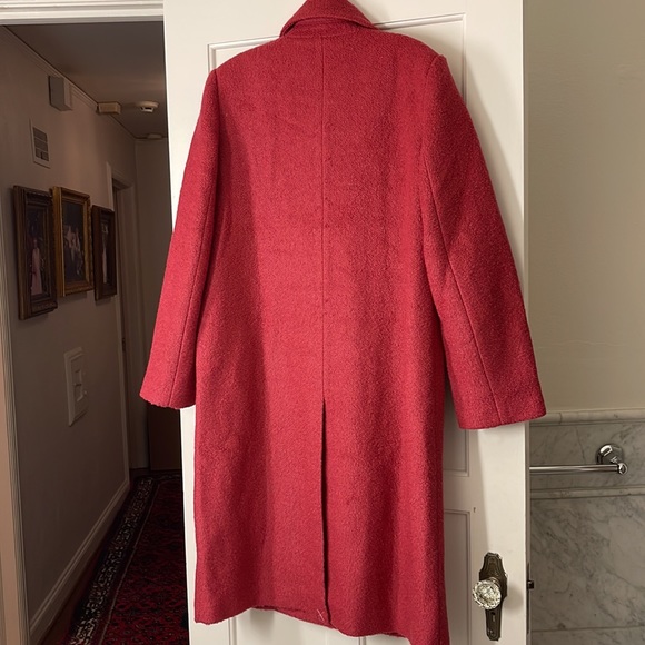 Ann Taylor Textured Wool Blend Double Breasted Coat 593050 - Picture 7 of 10